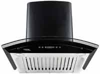 Hindware 60 cm 1200 m3/h Auto Clean Chimney Model Nevio 60 - Black