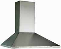 Hindware 60 cm 700 m3/h Chimney Model: Clarissa Stainless Steel - Silver