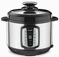 Preethi Touch Electric Pressure Cooker 5 Liter Black